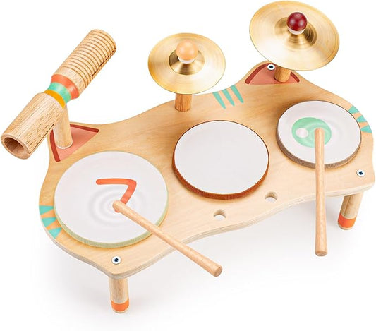 “Birth of a 7-Month Percussion Master (Mom’s Grueling Practice)”