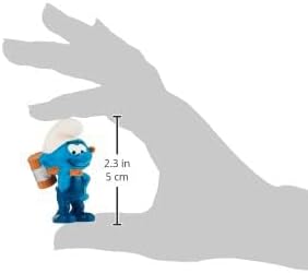 Schleich Smurfs, Collectible Retro Cartoon Toys for Boys and Girls, Handy Smurf Toy Figurine, Ages 3+