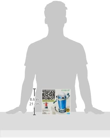 4M Tin Can Edge Detector Robot - DIY Science Construction Stem Toy For Kids & Teens