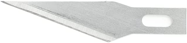 Excel Blades #11 Craft Knife Replacement Blades - Double Honed Blades for Craft Knife - Perfect for Trimming Wood, Plastic, Paper, Leather and More - Set of 15 with Dispenser