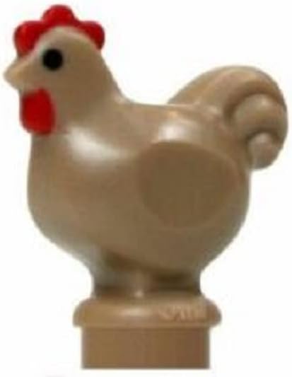 LEGO City Farm Combo Pack: Farm Garden and Scarecrow Polybag (30590) and Brown Chicken