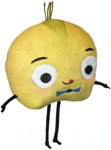 MerryMakers The Cool Bean Book Character Plush, Yellow