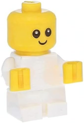 LEGO City: Baby Minifig with White Outfit (Very Small)