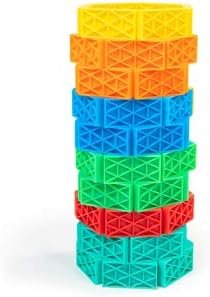 Bulk Dominoes Dominoes Kinetic Kit, 101 Starter 118pc, STEM STEAM Toy for Kids, Building, Toppling, Chain Reaction Sets