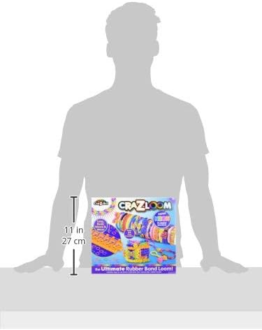 Cra-Z-Art Cra-Z-Loom Ultimate Rubber Band Bracelet Maker Activity Kit for Ages 8 and Up (packaging may vary)