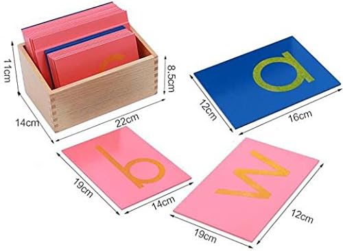 Montessori Materials Lower Case Sandpaper Letters - Print