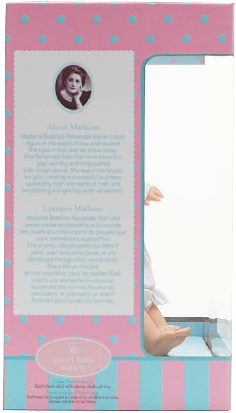Madame Alexander 12-Inch Sweet Baby Nursery Doll, Blossoms and Bows