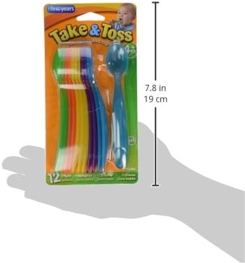 First Years Take & Toss Infant Spoons, 12 ct