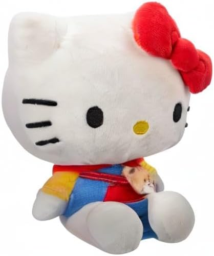 Jazwares Hello Kitty Series 1 Plush - Hoodie Fashion and Bestie Accessory - Officially Licensed Sanrio Hello Kitty and Friends Product from