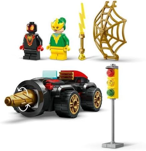 Lego Team Spidey Drill Spinner Vehicle Set 10792