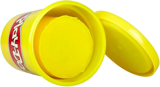 Play-Doh Bulk 12-Pack of Yellow Non-Toxic Modeling Compound, 4-Ounce Cans