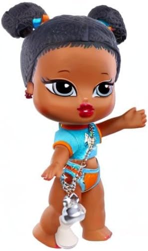 Bratz Babyz Sasha Collectible Fashion Doll with Real Fashions and Pet