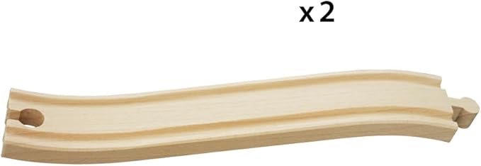 BRIO 33332 World Ascending Tracks - Comprehensive Wooden Train Tracks Set | Ideal for Kids Aged 3 and Up | Compatible with All BRIO Railway Toys | Foster Skill Development | FSC-Certified Wood