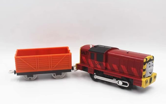 wltk Motorized Train Engine Toy Set, Battery-Powered Train’s Friend Toy Set ,Toddlers Train Toys for Age 3 4 5 6 7 15 Kids Boys Girls