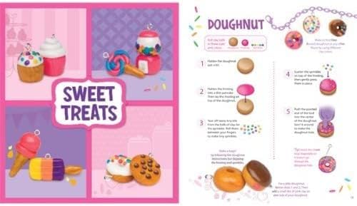 Make Clay Charms (Klutz Craft Kit) 8" Length x 1.19" Width x 9" Height