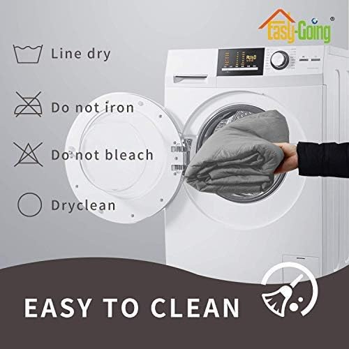 Easy-Going Sofa Slipcover Oversized Sofa Cover Waterproof Couch Cover Furniture Protector Cover Pets Covers Washable Non-Slip Fabric Pets Kids Children Dog Cat (Oversized Sofa, Grey)