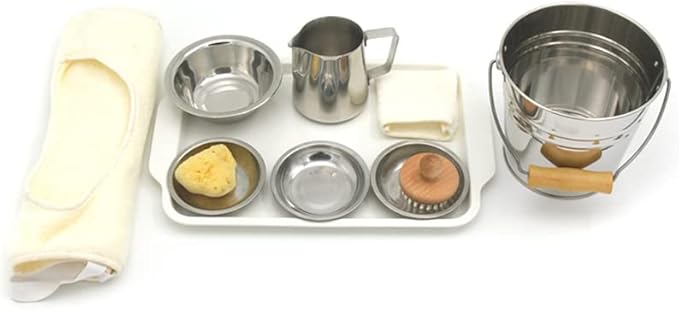 Washing a Table Montessori Practical Life Activity Set