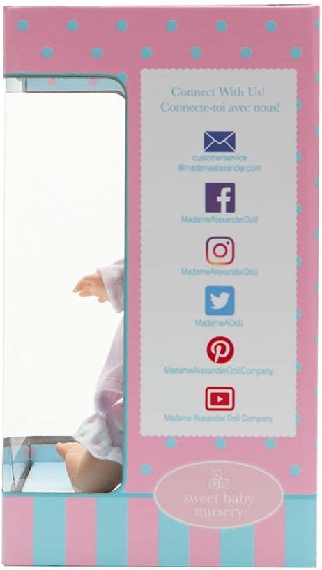 Madame Alexander 12-Inch Sweet Baby Nursery Doll, Blossoms and Bows