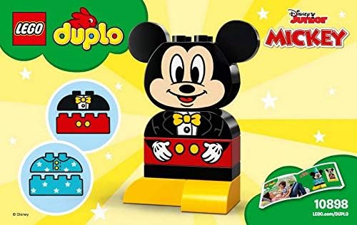 LEGO DUPLO Disney Juniors My First Mickey Build 10898 Building Bricks (9 Pieces)