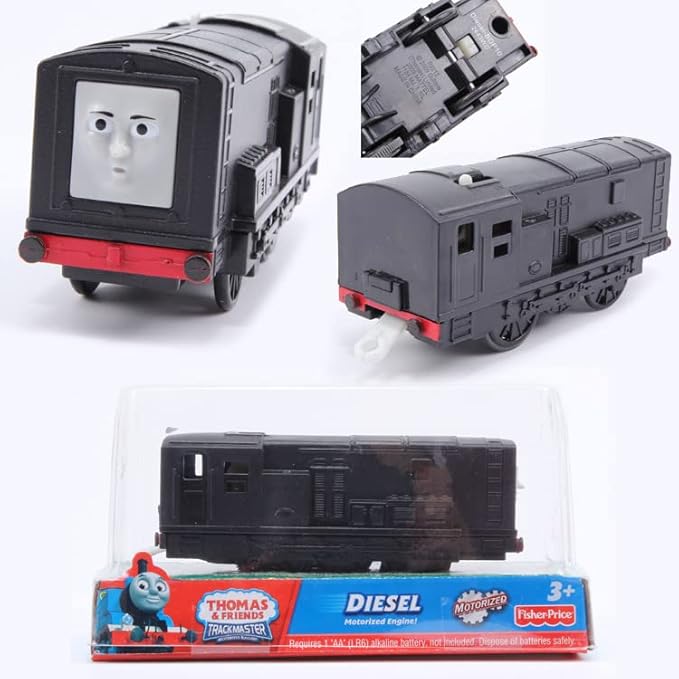 wltk Motorized Train Engine Toy Set, Battery-Powered Train’s Friend Toy Set ,Toddlers Train Toys for Age 3 4 5 6 7 8 Kids Boys Girls