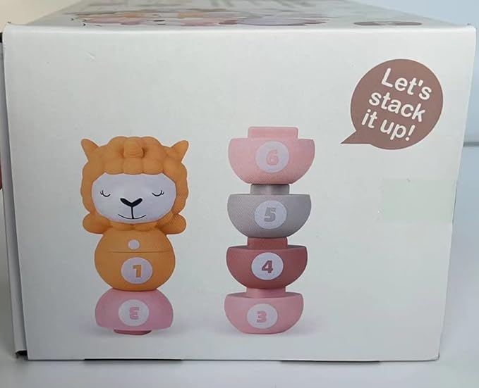 Nueplay Ages 18+ Months Toddler Learning Toys, Counting and Sorting Toys Kids Bowling Set, Animal Shape Puzzle and Bowling Game to Enhance Shape, Color, and Number Recognition, 1 Year Old Girl Gifts