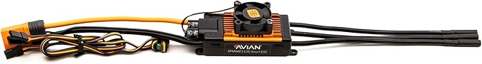 Spektrum Avian 130 Amp Brushless Smart ESC, 3S - 6S, SPMXAE1130,Multi