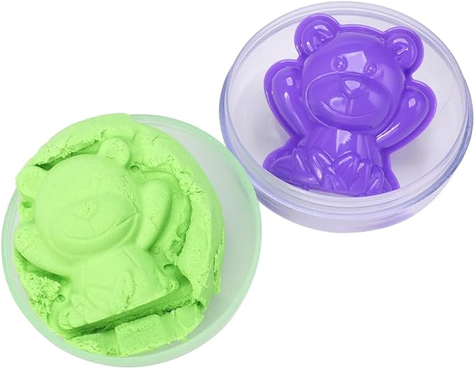 12-Pack Play Sand Kit Multi-Color Play Sand for Squishing Mixing Molding, Bulk Magic Sand Beach Sand Sensory Toys Party Favors for Kids Girls Boys Christmas Birthday Gift