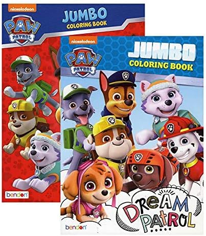 Bendon Paw Patrol Jumbo Coloring Book