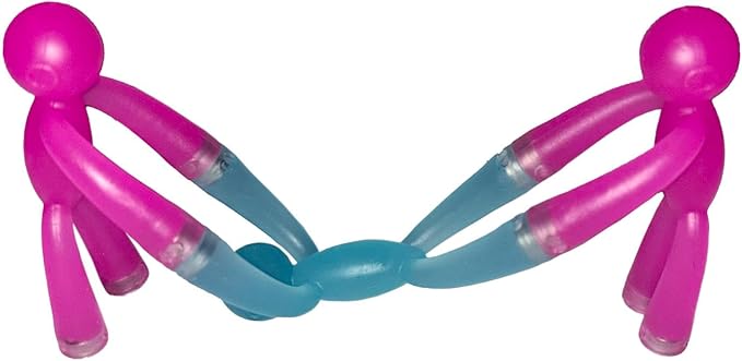 MAGMEN Upgraded Strenght Magnetic Travel Toys, Stretchy Magnetic Fun (Ages 3+) Pack of 10 Opaque