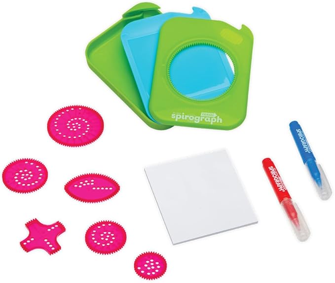 Spirograph Travel – Arts and Crafts, Travel Toys, Kids Toys, Art Supplies, Craft Supplies, Toddler Arts and Crafts, Drawing Art Kit, Toddler Activities, Unleash Your Child Inner Artist, Ages 5+
