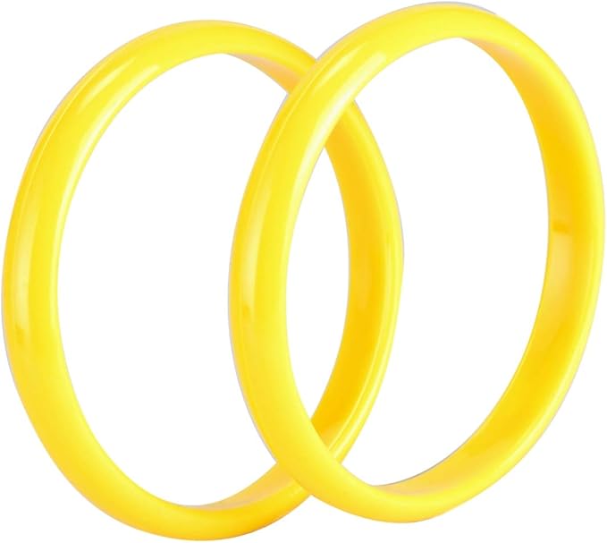 BinaryABC Plastic Bangle Bracelets Candy Color Bracelet Party Favors Pack for Birthday Party 12pcs (Adult Size)