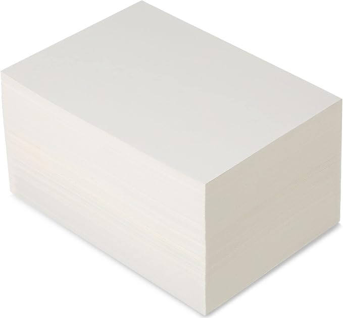 TaoBary 300 Pcs Watercolor Paper Sheet Bulk White Cold Press Paper Pack 110 lb 230 GSM Sketch Painting Watercolor Pad for Watercolorist Beginning Artists Adults Drawing Craft(8 x 12 Inch)