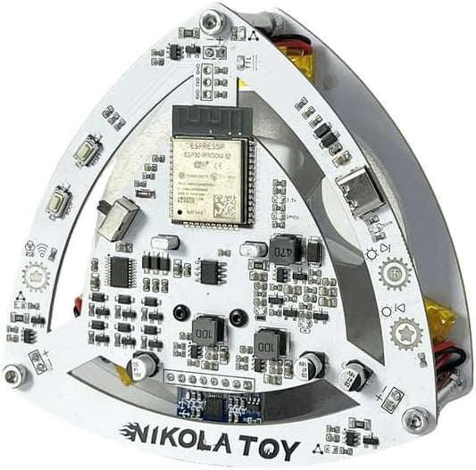 Self Balancing LL Triangle - Multifunctional STEM Toy for Science Education & Creative Learning | Fun Physics Experiment Kit for Adults (Basic)