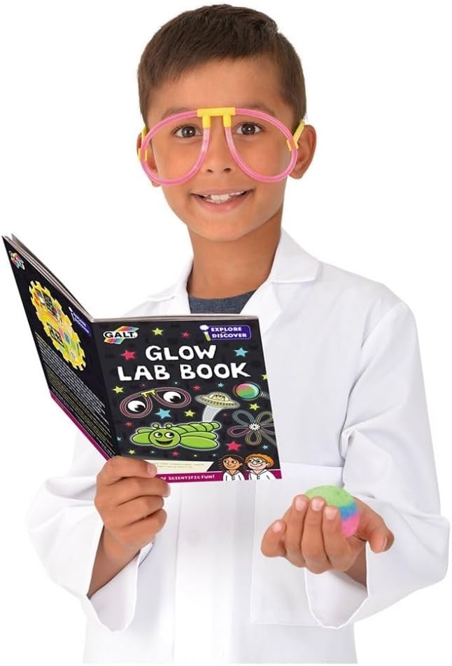 Galt Toys, Glow Lab, Science Kit for Kids, 20 Fun Experiments, Ages 6 Years Plus