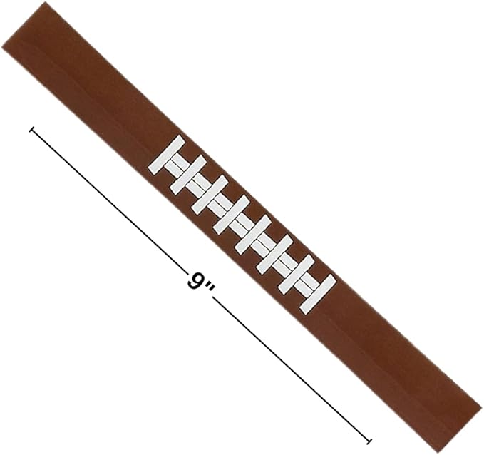 Fun Express Football Slap Bracelets - 12 Pieces - Sports Big Game Party Favors