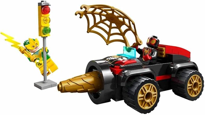 Lego Team Spidey Drill Spinner Vehicle Set 10792