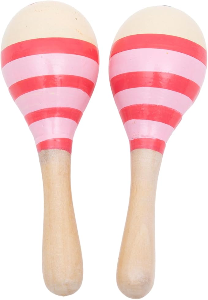 Toddler Musical Instrument, Wooden Percussion Musical Instruments Toy for Kids Toddlers, Preschool Educational Instrument Toy Set with Rattle Drum, Egg Shaker, Maracas for Boys and Girls