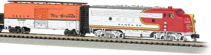 Bachmann Trains - Super Chief Ready To Run Electric Train Set - N Scale
