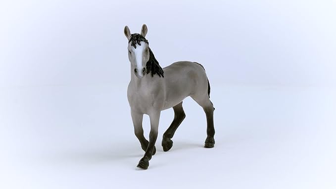 Schleich Horse Club Cheval de Selle Francais Stallion Horse Figurine - Authentic and Educational Toy Figure, Fun and Imaginative Play for Boys and Girls, Gift for Kids Ages 5+