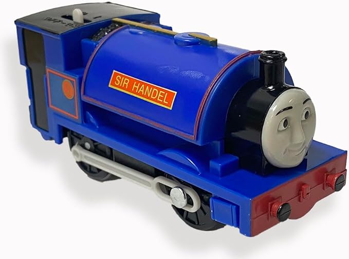 Motorized Green Henry Train Engine Toy Set, Battery-Powered Train’s Friend Toy Set ,Toddlers Train Toys for Age 3 4 5 6 7 8 Kids Boys Girls (SIR Handel)