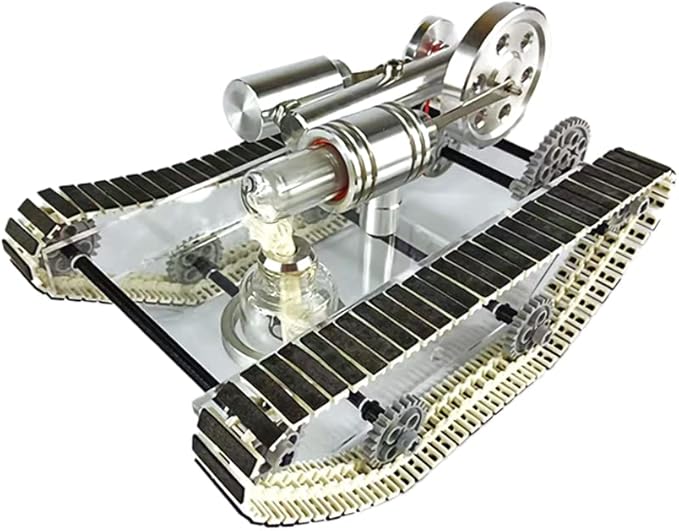 God ice Stirling Engine Model Tank Stirling Physical Experiment Science Education Engine Model Children's Creative Gift Adult (Detachable)