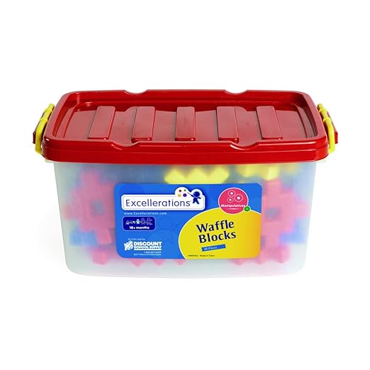 Excellerations Toddler, Preschool Manipulatives, Blocks, Builders, Construction STEM Toy