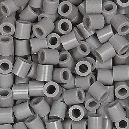 Perler Beads Fuse Beads for Crafts, 6000pcs, Gray