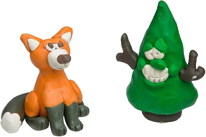 Sculpey Non-Dry Resuable, non drying clay; 20 assorted colors, 13 oz of clay, variety pack. Great for claymation and general modeling. Ages 4 and up