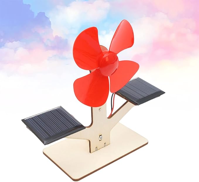 TOYANDONA Models Kits Toys 2sets of Assembly Solar Students Development Brain Science for Model Fan Educational Kits DIY Experiment Toy Model Kit