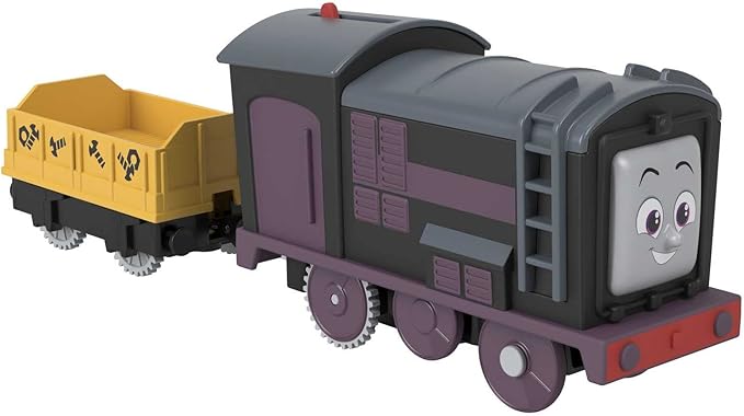 Thomas & Friends Motorized Toy Train Diesel Battery-Powered Engine with Cargo for Pretend Play Preschool Kids Ages 3+ Years