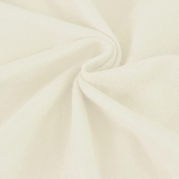 Easy-Going 4 Pieces Microfiber Stretch Recliner Slipcover – Spandex Soft Fitted Sofa Couch Cover, Washable Furniture Protector with Elastic Bottom for Kids, Pet (Recliner, Ivory)