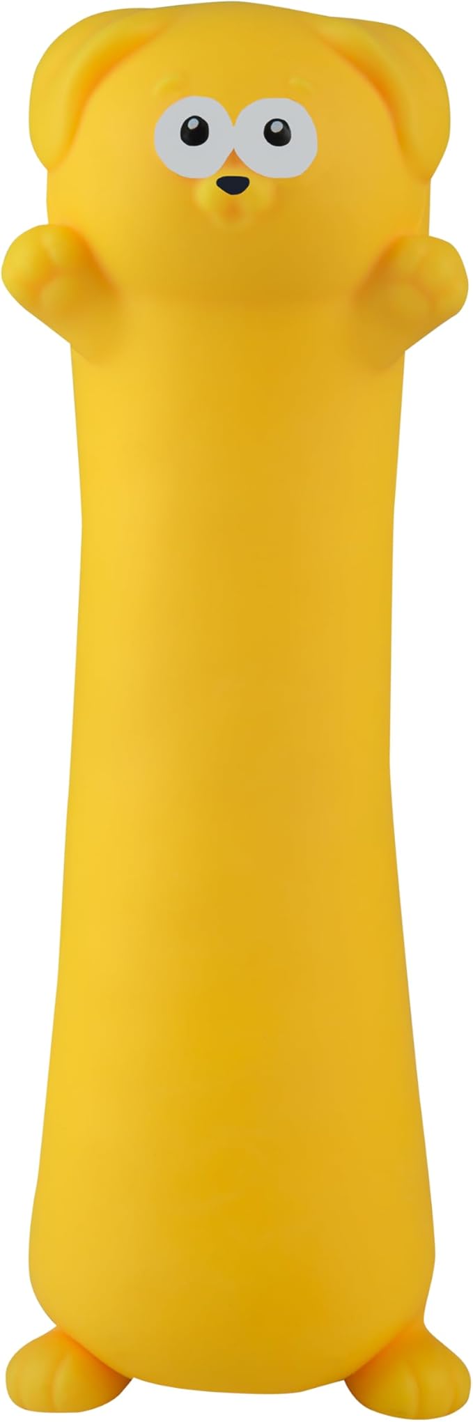 ORB Easy Sqweezy Pets Giant Stretchy Dog - Stretches Up to 5 Feet Long - Huge Jumbo Sized Yellow Squishy Toy Puppy, Stretch and Squeeze for Stress Relief - Fun Sensory Fidget Toy for Kids and Adults