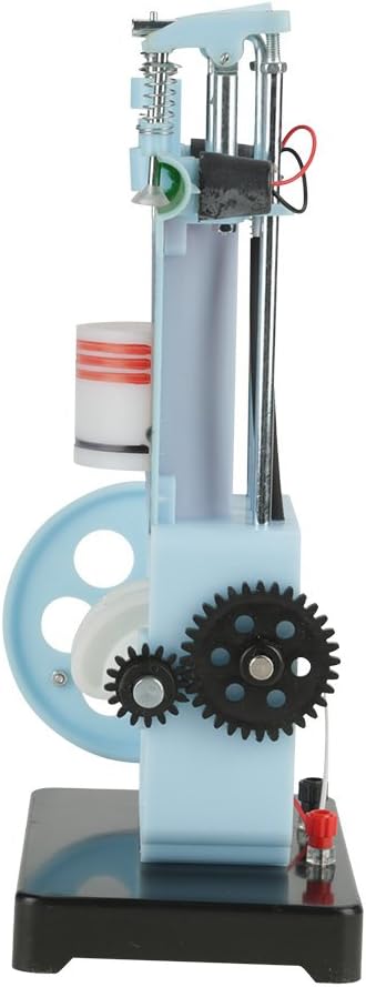 Engine Model,4 Stroke Hand Crank Model Engine Building Kit Scientific Physics Model for Physics Mechanics Experiment Teaching Instrument 4 Stroke