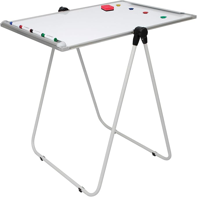 Charles Leonard Double Sided Magnetic Whiteboard Easel